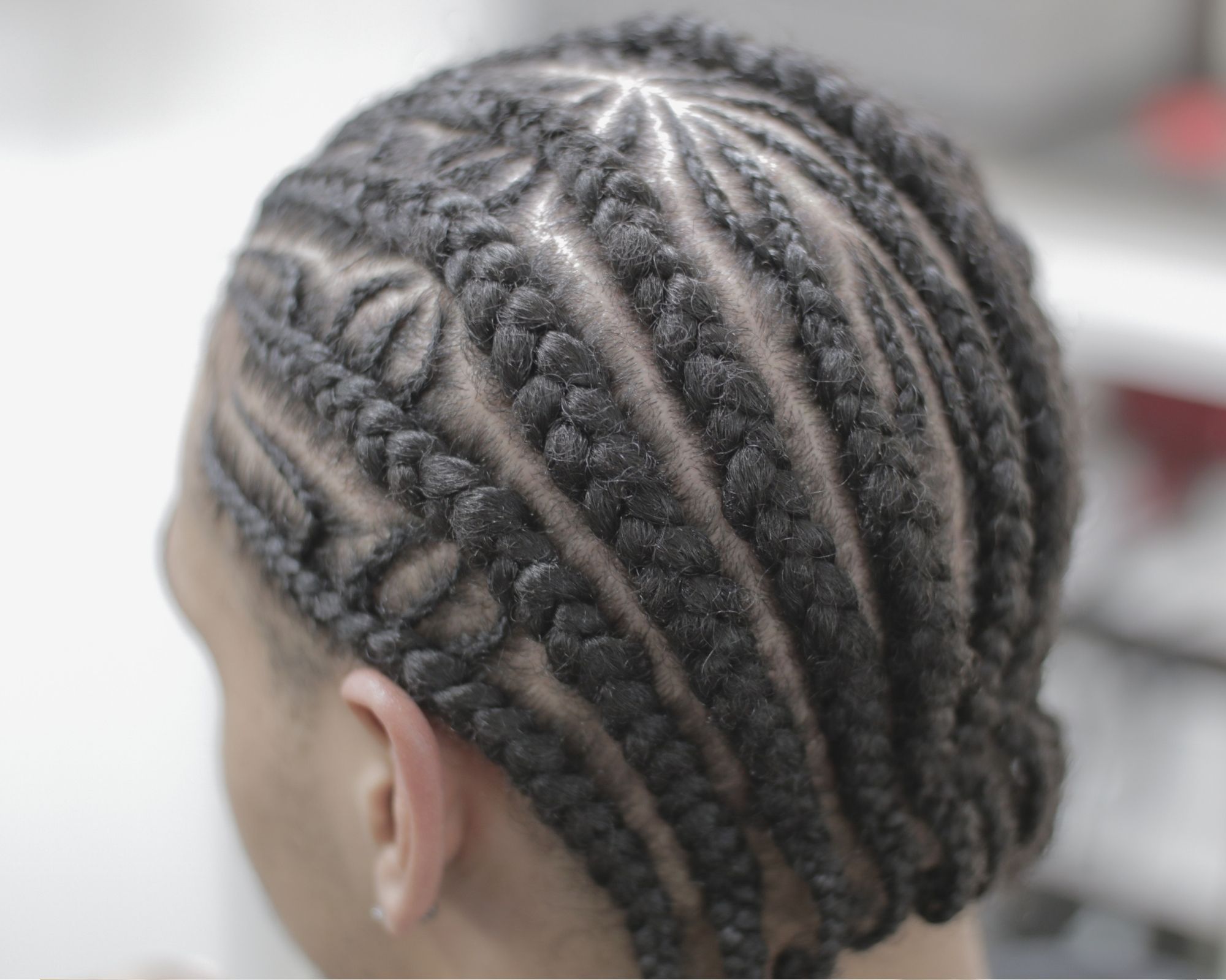 mens hair cornrows