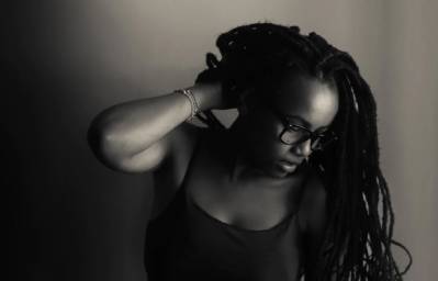 Young Lady with long beautiful Locs